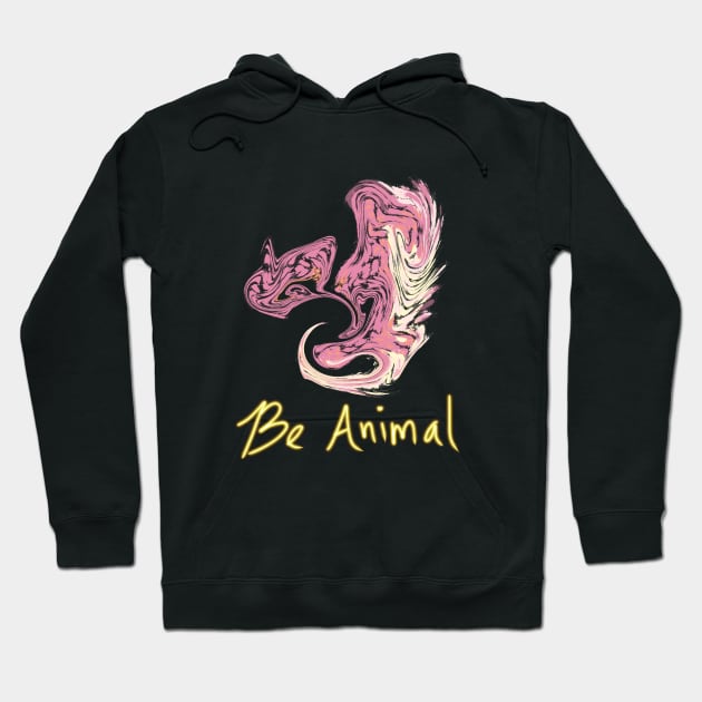 Be Animal Hoodie by ShyDesigns